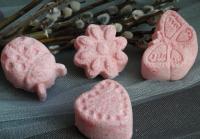 Розовые бомбочки для ванны Розовые бомбочки для ванны