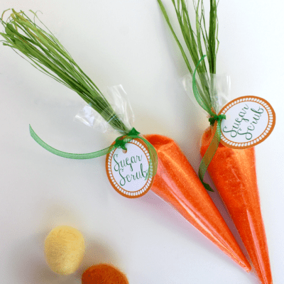 Цукровий скраб - Великодня морквина