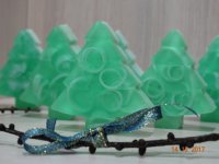 Мыло сувенирное с основы Елки Мыло сувенирное с основы Елки