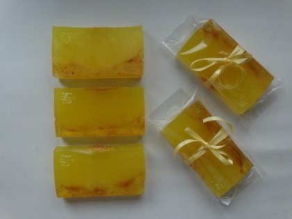 Мыло нарезное «Дынный мусс»