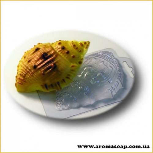 Large seashell 99 g plastic mold