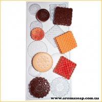 Baked assorted plastic mold