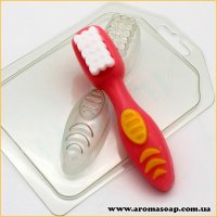 Зубна щітка 35г форма пластикова