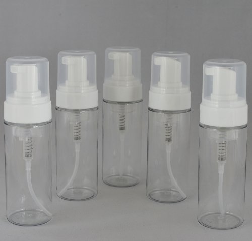 Бутылочка с Пенообразователем косметическая Ascorp 150 мл прозрачная набор 5 шт (3672)