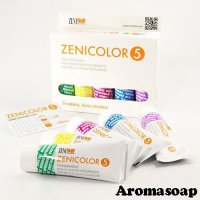 Набір пігментів ZeniColor, Словаччина 5 шт по 30 г