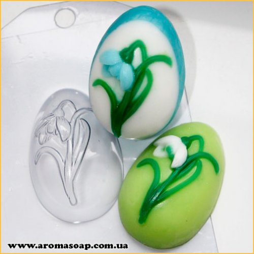 Яйце/Пролісок 40г форма пластикова