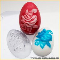Яйце/Троянда 40г форма пластикова