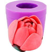 Лотос рожевий бутон закритий 3D еліт-форма