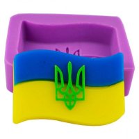 Прапор України з гербом еліт-форма