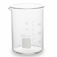Стакан скляний з носиком 200мл