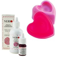 Жидкий пигментный краситель Neri color Rose-Red (Ярко-розовый)