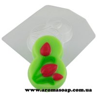 March 8 and tulips 55 g plastic mold