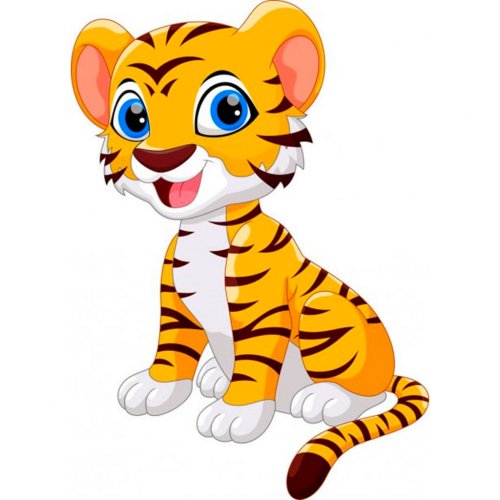 Picture on water-soluble paper A-065