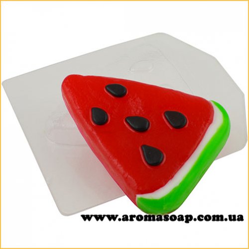Watermelon piece 70 g plastic mold