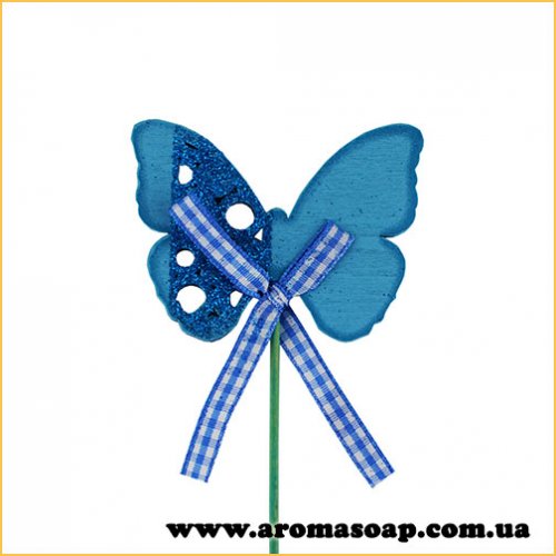 Декор на паличці Блакитний Метелик