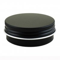 Баночка алюмінієва Чорна 15 мл