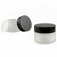 Frost glass jar 50 ml