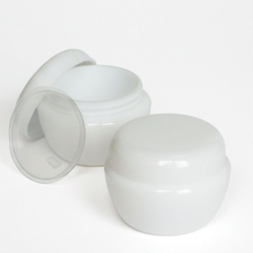 Баночка 10 мл фігурна біла