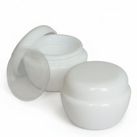 Jar 20 ml figured white