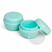 Jar 30 ml figured turquoise
