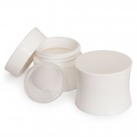 Jar Nicole 15 ml white