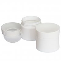 Jar Nicole 30 ml white