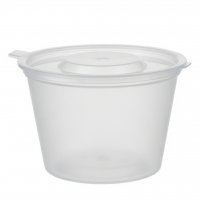 120 ml sample jar with a flip-top lid