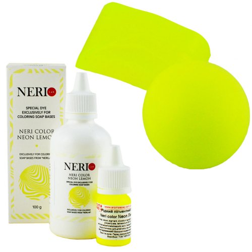 Рідкий пігментний барвник Neri color Neon Лимонний