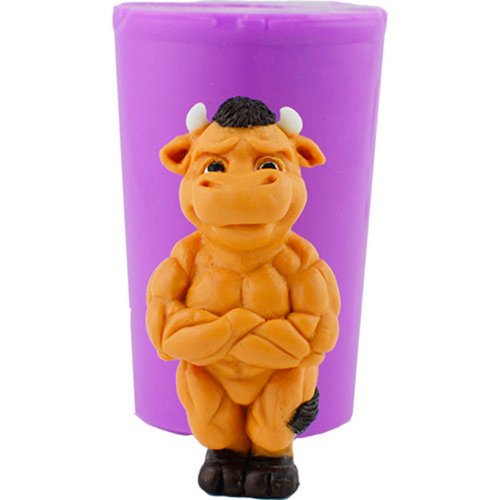 Bull athlete 3D silicone mold