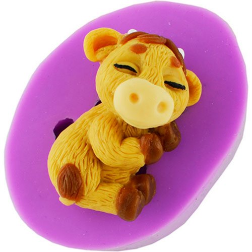 Sleeping bull 3D silicone mold