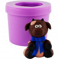 Бычок с бантом 3D элит-форма