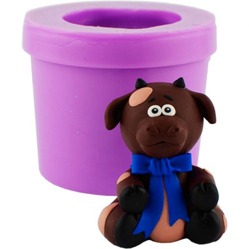 Бычок с бантом 3D элит-форма