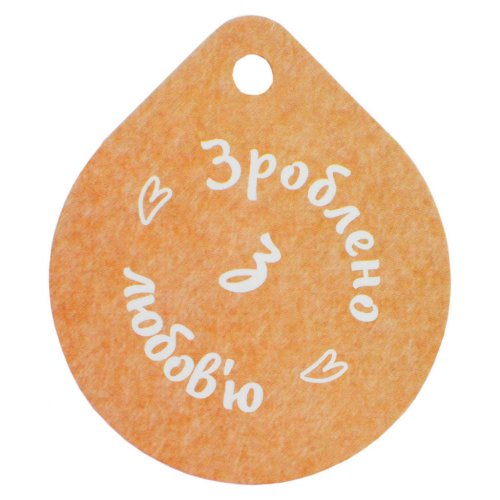 Decorative tag No. 01 3 pcs