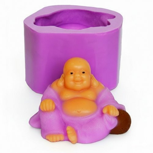 Buddha 3D silicone mold