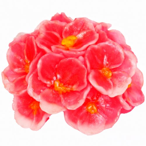 Букет фіалок 3D еліт-форма