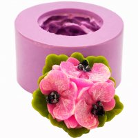 Букет орхидей 3D элит-форма