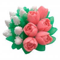 Букет тюльпанів №2 3D еліт-форма