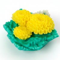 Букет жоржин 3D еліт-форма