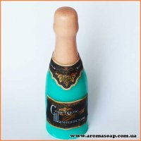 Пляшка Шампанського 3D еліт-форма
