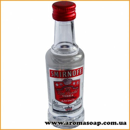 Пляшка горілки Smirnoff 3D еліт-форма