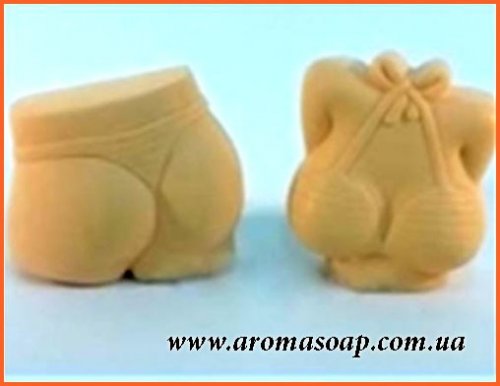 Busts (top and bottom) silicone mold