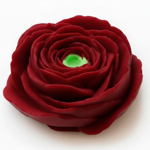 Tea Rose 3D silicone mold