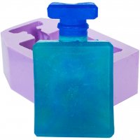 Men's perfume bottle for the picture silicone mold