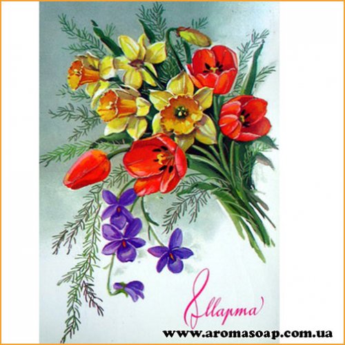 Picture on water-soluble paper Cv-025