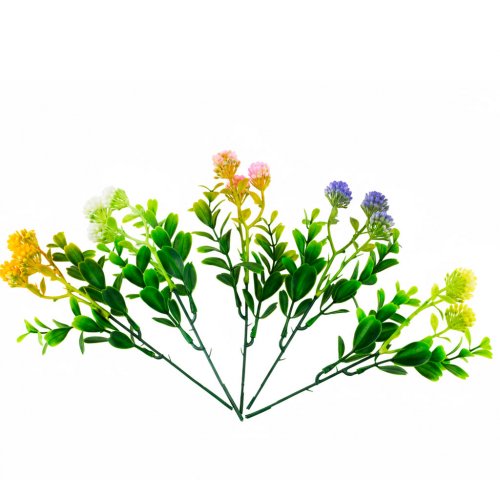 Добавка в букет 38 1 шт Клевер ассорти