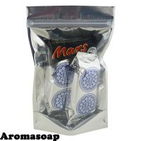 Дой-пак серебро с прозрачной стороной 130х200 мм с дном