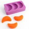 Orange slices set of 3 pcs 20 g 2D silicone elite mold