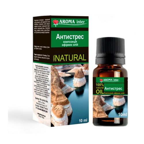 Composition Antistress essential oil 10 ml
