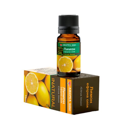 Lemon essential oil