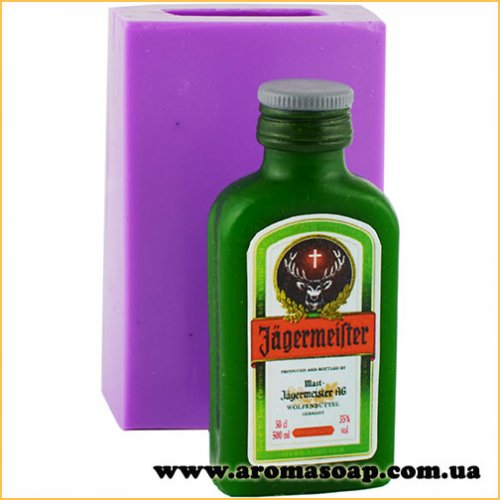 Пляшка лікеру Jägermeister 3D еліт-форма